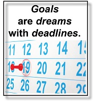 Goals Are Dreams