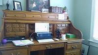 Herron's desk